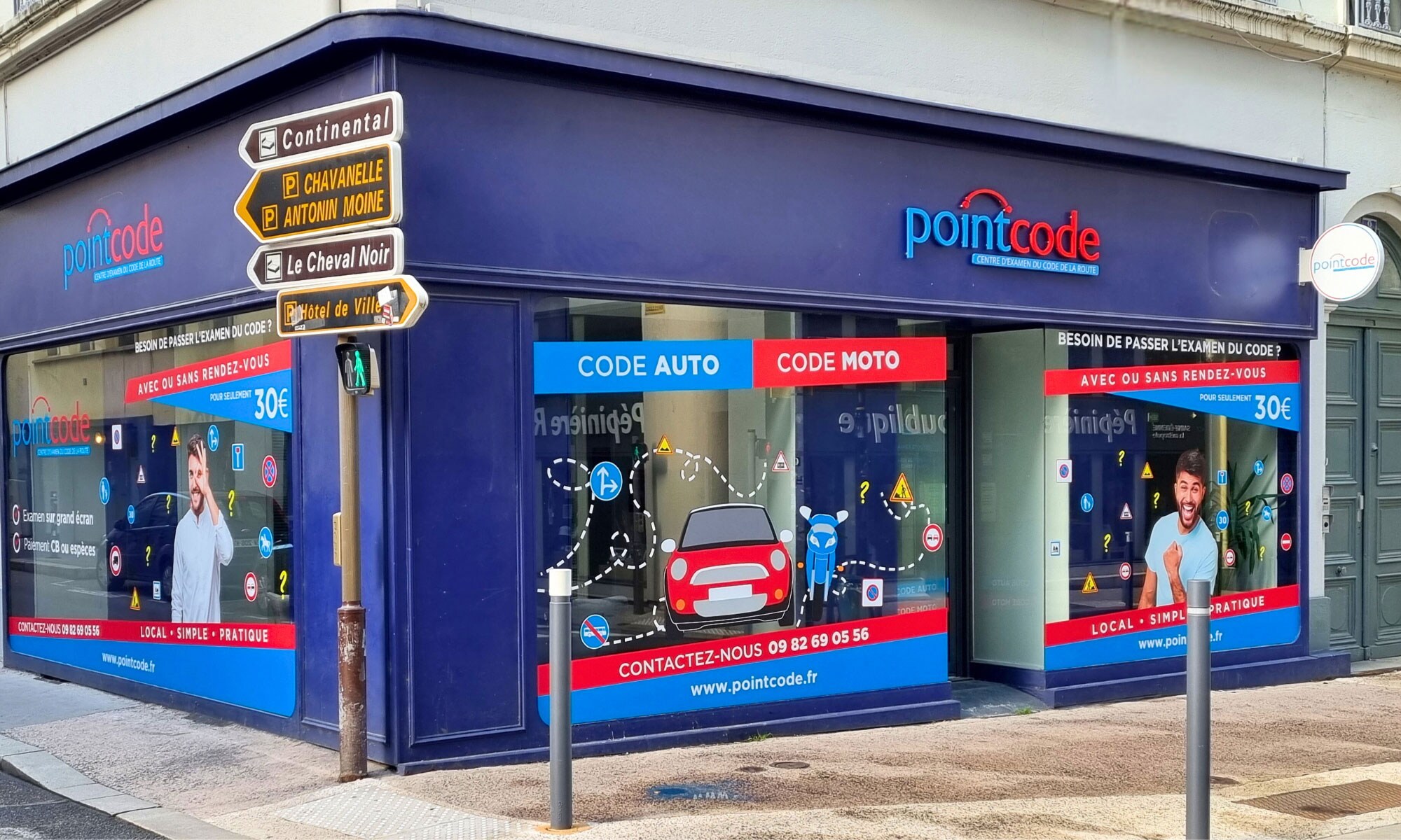 photo d'un centre d'examen Pointcode 