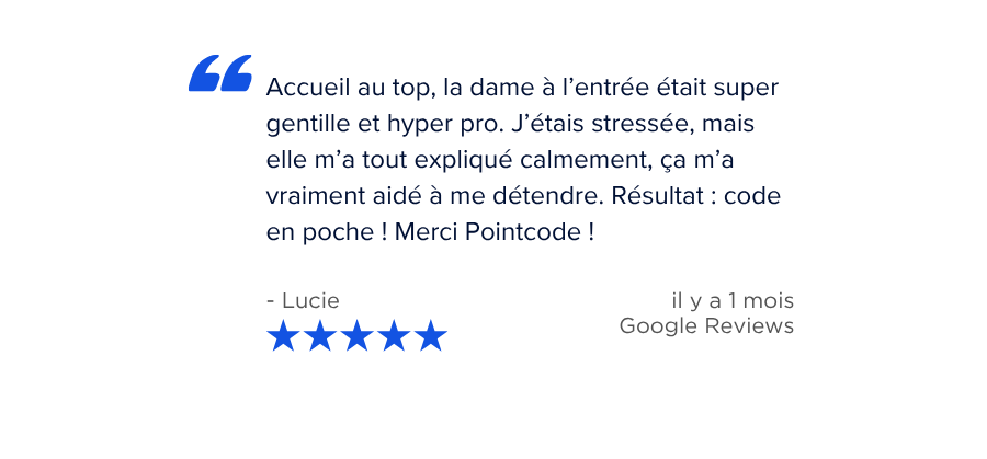 5 étoiles de Lucie